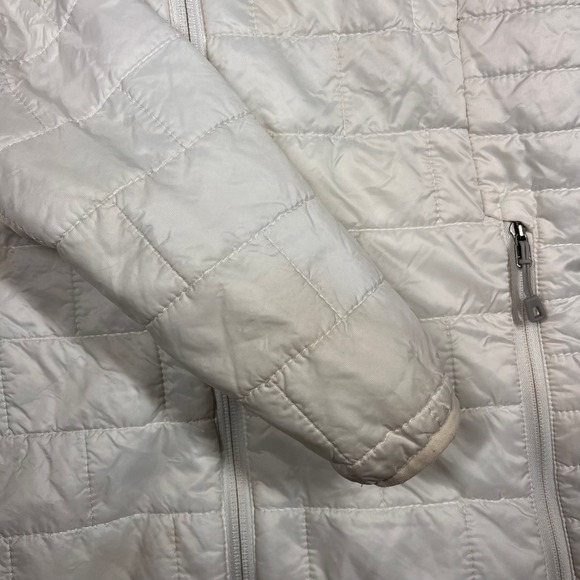 Patagonia Nano Puff Jacket Womens XXS White Quilted Primaloft Puffer Full Zip - Picture 7 of 15
